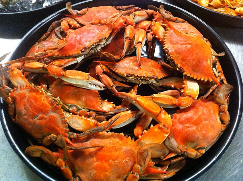 Old Bay crabs